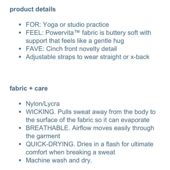 Athleta | Cinch longline bra A-C - Picture 3 of 8